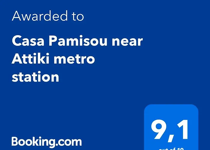 Casa Pamisou Near Attiki Metro Station