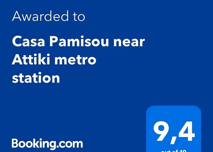 Casa Pamisou Near Attiki Metro Station